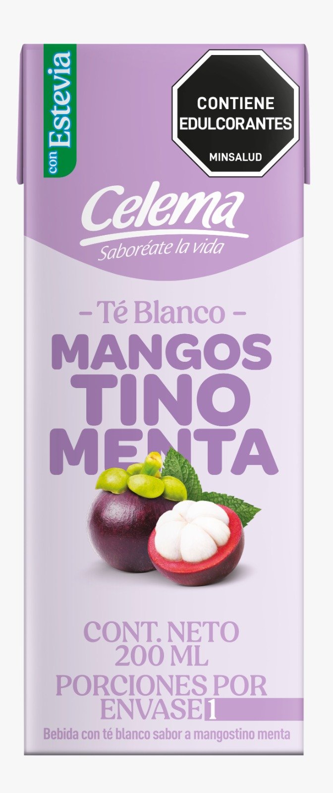 Te MANGOSTINO MENTA CAJA X 200 ML