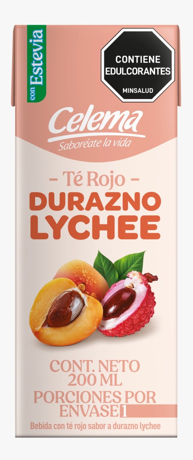 Te DURAZNO LICHE Caja x 200 ml